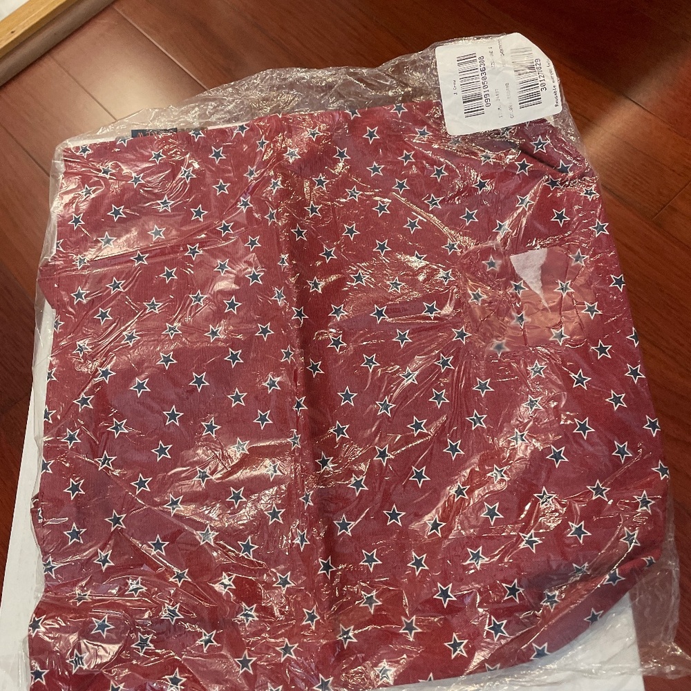 Brand new star spangled reusable tote bag